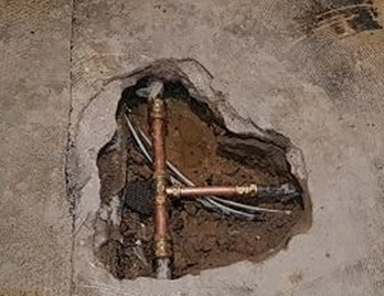 Slab leak repairs 2