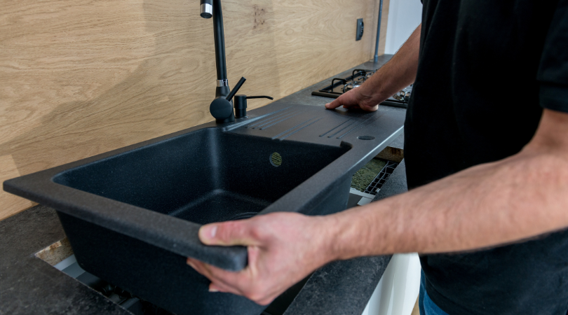 sink install